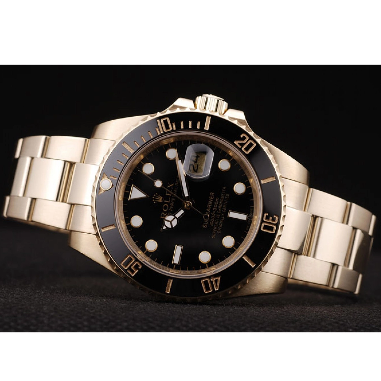 Aaa replica Bezel Black 98231 Rolex Dial Submariner Black Ceramic 0630